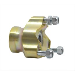 Moyeu avant court Ø17 - OKJ GOLD / DD BLACK aluminium