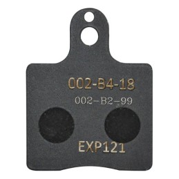 Plaquette de frein avant Super Soft - Noir