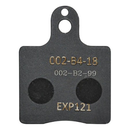 Plaquette de frein avant Super Soft - Noir