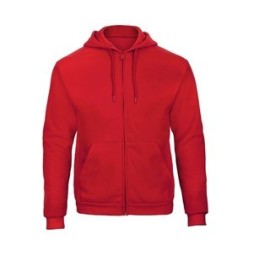 Sweat à capuche zippé personnalisé avec logo
